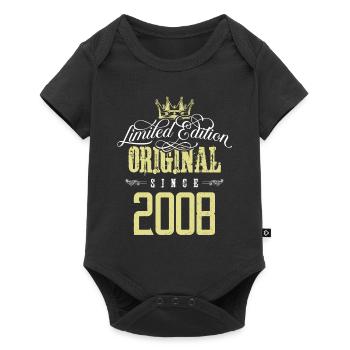 2008 limited edition - Baby Premium short-sleeve bodysuit - black - Front