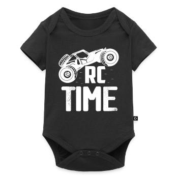 RC Time Remote Control Model Car - Baby Premium short-sleeve bodysuit - black - Front
