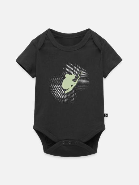 Koala - Baby Premium Kurzarmbody - Schwarz
