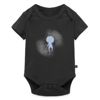 Jellyfish - Baby Premium short-sleeve bodysuit - black - Front