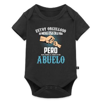 Estoy Orgulloso De Muchas Cosas En La Vida, - Body à manches courtes Premium Bébé - noir - Devant