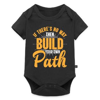Millionaire Mind Business Minded Lifestyle Geschen - Baby Premium short-sleeve bodysuit - black - Front