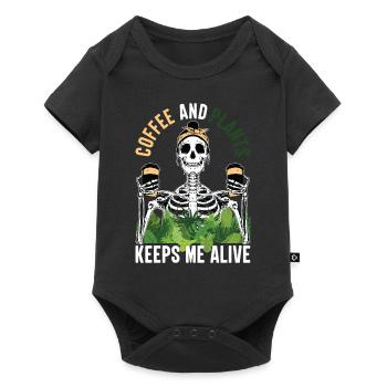 Harvest Flowers Lifestyle Planting Gardening Ges - Baby Premium short-sleeve bodysuit - black - Front