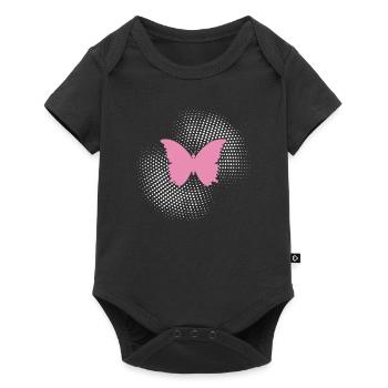 Papillon - Body à manches courtes Premium Bébé - noir - Devant