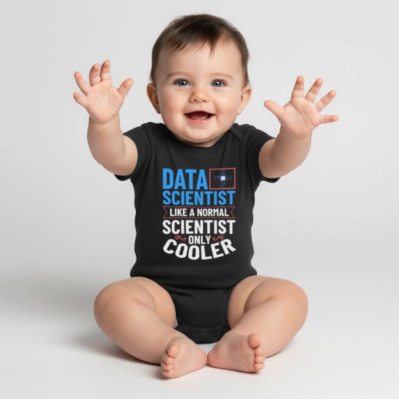 Data Scientist Data Science Science Baby Premium short-sleeve bodysuit