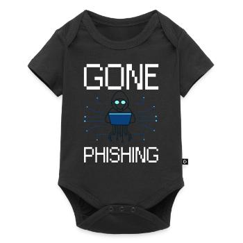 Ethical Hacker Sicherheit Computer Hacking - Baby Premium Kurzarmbody - Schwarz - Vorne