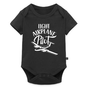 Pilote d’un avion léger Jet Small Aircraft - Body à manches courtes Premium Bébé - noir - Devant