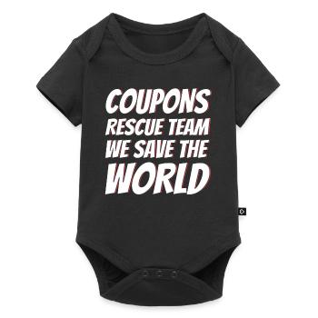 Coupon Shopper Discount Couponer Discount Sale - Baby Premium short-sleeve bodysuit - black - Front