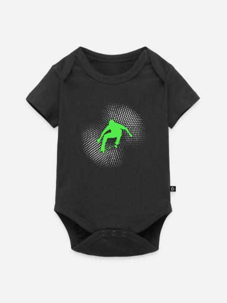 Skateboarding - Baby Premium Kurzarmbody - Schwarz