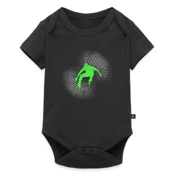 Skateboarding - Baby Premium Kurzarmbody - Schwarz - Vorne
