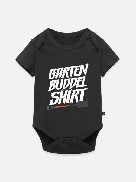 Gärtner Garten Buddel - Baby Premium Kurzarmbody - Schwarz