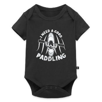 Kayaking River White Water Rafting I Need - Baby Premium short-sleeve bodysuit - black - Front