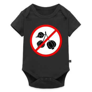 Surinam Cherry - Fruit - Baby Premium Kurzarmbody - Schwarz - Vorne