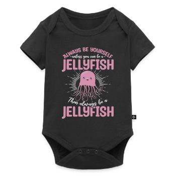 Sei immer du selbst, es sei denn, du kannst eine - Baby Premium Kurzarmbody - Schwarz - Vorne