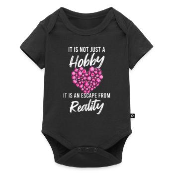 Diamond Panting Gift Idea for Women Woman - Baby Premium Kurzarmbody - Schwarz - Vorne