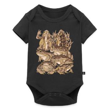 Amphibians Animals Frog Gift Nature Toad - Baby Premium short-sleeve bodysuit - black - Front