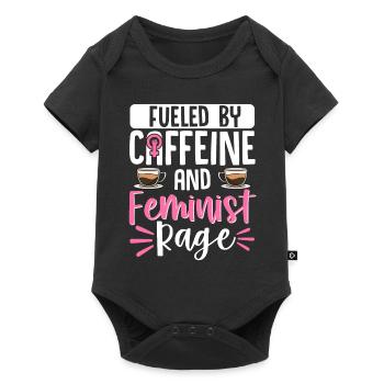 Feminist Women's Rights Female - Baby Premium short-sleeve bodysuit - black - Front