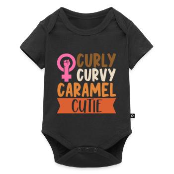 Droits des femmes féministes Femmes - Body à manches courtes Premium Bébé - noir - Devant