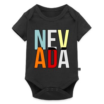 Nevada Life Gift - Baby Premium short-sleeve bodysuit - black - Front