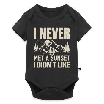 Camper Camping Crew Nature Love Campfire Camping - Baby Premium short-sleeve bodysuit - black - Front