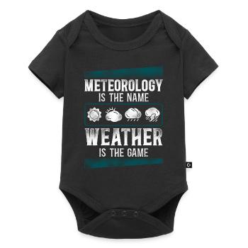 Meteorologist Weather Forecast - Baby Premium short-sleeve bodysuit - black - Front