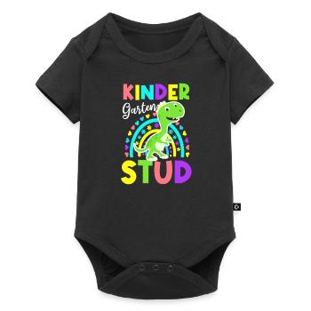 First Day Of School Kindergarten Stud - Baby Premium short-sleeve bodysuit - black - Front