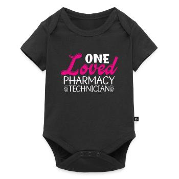 Technicien en pharmacie Pharmacien Technicien en pharmacie Cadeau - Body à manches courtes Premium Bébé - noir - Devant