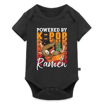 KPop Fashion Design for a Ramen Noodle Bowl Fan - Baby Premium short-sleeve bodysuit - black - Front