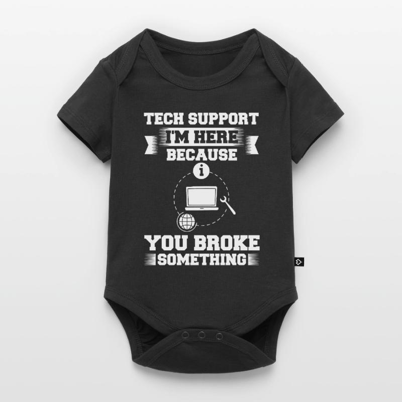 Support technique Assistance technique informatique Helpdesk Body à manches courtes Premium Bébé