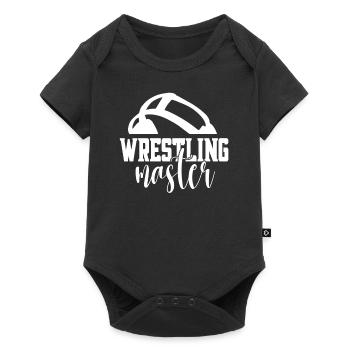 Champion in Wrestling Wrestler Wrestling Wrestler - Baby Premium short-sleeve bodysuit - black - Front