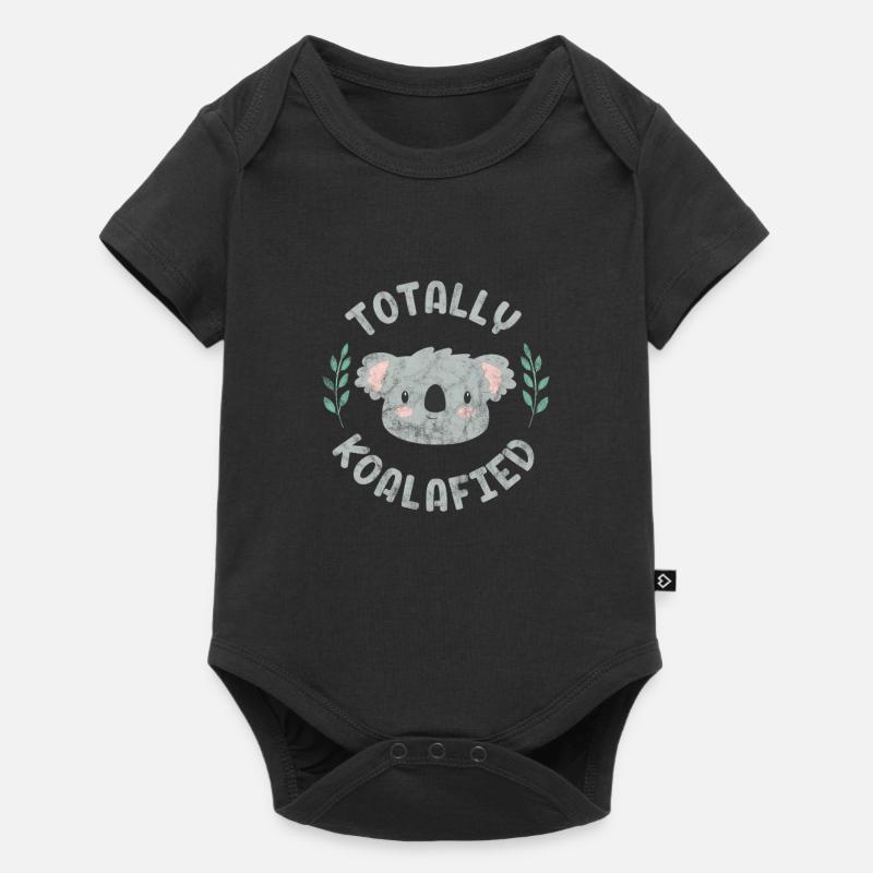 Koala - Body à manches courtes Premium Bébé - noir