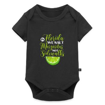 Floride Usa Miami America Cadeau de voyage de vacances - Body à manches courtes Premium Bébé - noir - Devant