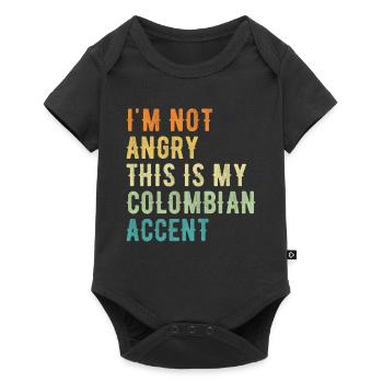 I Am Not Evil, My Colombian Accent - Baby Premium short-sleeve bodysuit - black - Front