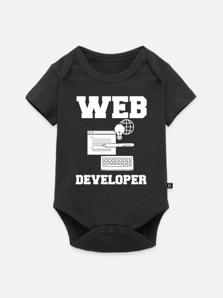 Web Entwicklung Webentwickler Entwickler Manager - Baby Premium Kurzarmbody - Schwarz