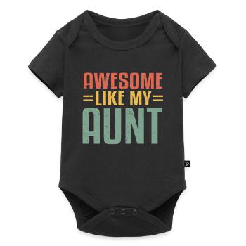 Awesome Like My Aunt For Graduation Day - Baby Premium short-sleeve bodysuit - black - Front