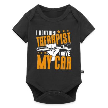 Funny Car Repair Shop Car Mechanic Car Lovers - Baby Premium short-sleeve bodysuit - black - Front