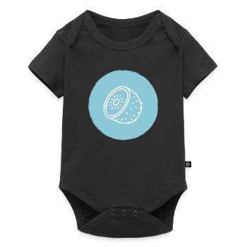 Kiwi - Body à manches courtes Premium Bébé - noir - Devant