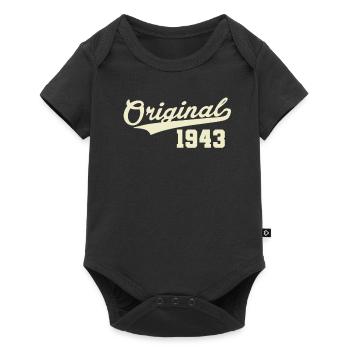 Original 1943 - Baby Premium Kurzarmbody - Schwarz - Vorne