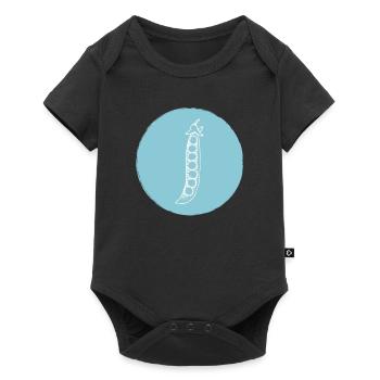 Pois - Body à manches courtes Premium Bébé - noir - Devant
