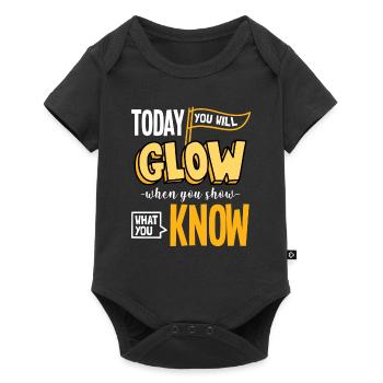 Show what you can do I Exam Test Motivation - Baby Premium short-sleeve bodysuit - black - Front