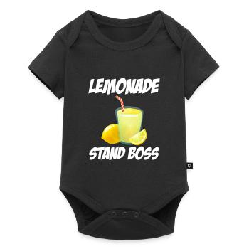 Lemonade Stand Boss - Baby Premium short-sleeve bodysuit - black - Front
