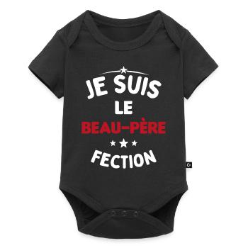 Je suis Le Beau Père-Fection - Body à manches courtes Premium Bébé - noir - Devant