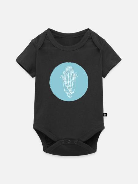 Mais - Baby Premium Kurzarmbody - Schwarz