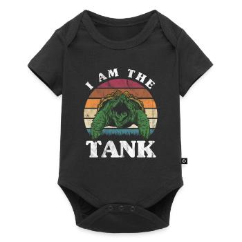 Turtle Gift Kids Reptiles Sea Beach - Baby Premium short-sleeve bodysuit - black - Front