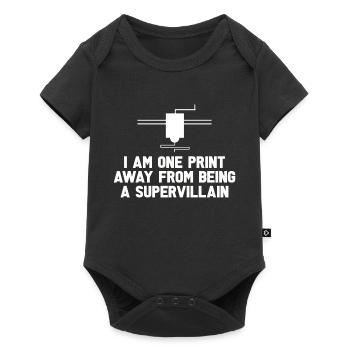 3d Printer Gift for Nerd Hobby Printing Machine - Baby Premium short-sleeve bodysuit - black - Front