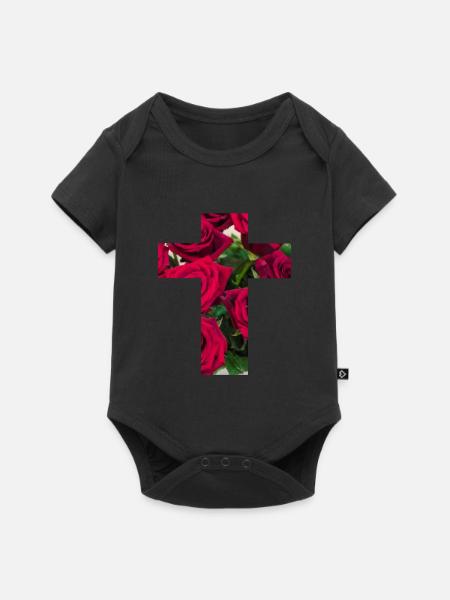 Christentum - Baby Premium Kurzarmbody - Schwarz