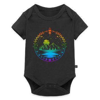 Acotar LGBT Pride - Baby Premium short-sleeve bodysuit - black - Front