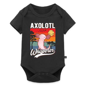 Axolotl Whisperer Axolotl Whisperer Tail Lurch - Baby Premium short-sleeve bodysuit - black - Front