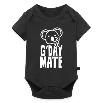Bonjour Buddy Sweet Koala Bear Koalas Animal Koala - Body à manches courtes Premium Bébé - noir - Devant