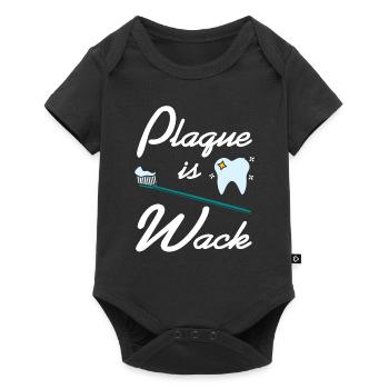 Plague Is Wack Funny Dentist T-Shirt Present Gift - Baby Premium Kurzarmbody - Schwarz - Vorne